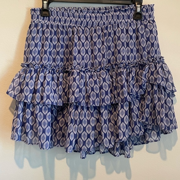 Misa Los Angeles Marion Floral Tiered Skirt - Picture 3 of 5